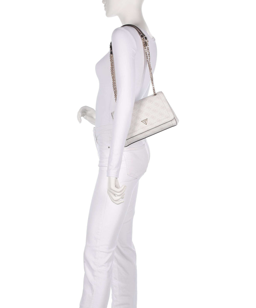 Guess Noelle Shoulder bag white logo