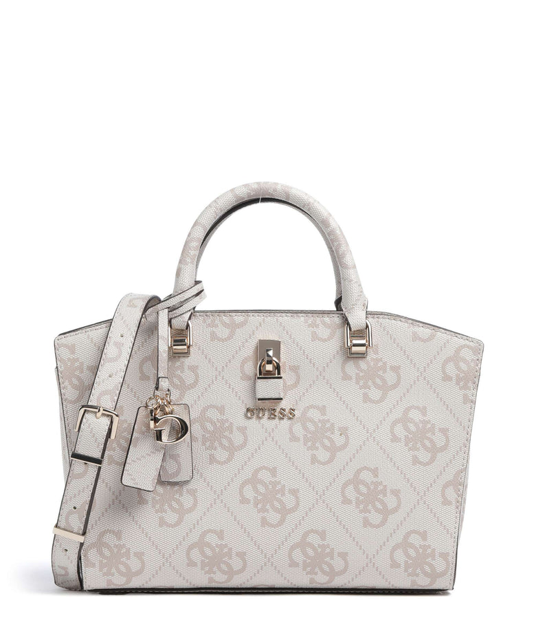 Guess Queensland Big 4G Logo Handbag dove logo