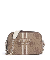 Guess Noelle 4G Logo Umhängetasche latte logo