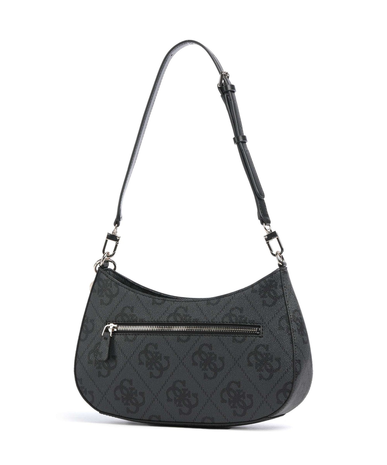Guess Noelle 4G Logo Shoulder bag coal logo