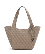 Guess Calista Borsa shopper latte logo