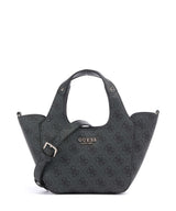 Guess Calista Mini Umhängetasche coal logo