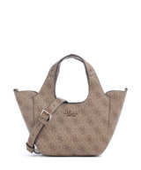 Guess Calista Mini Umhängetasche latte logo
