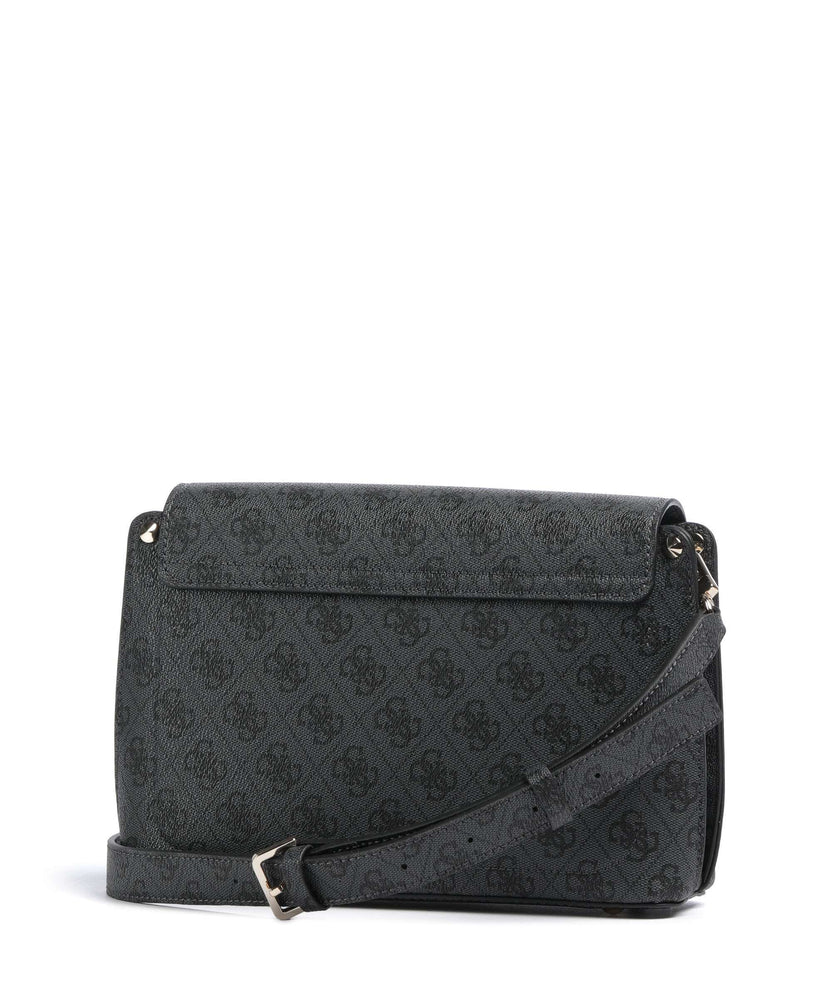 Guess Meridian Crossbody bag coal logo