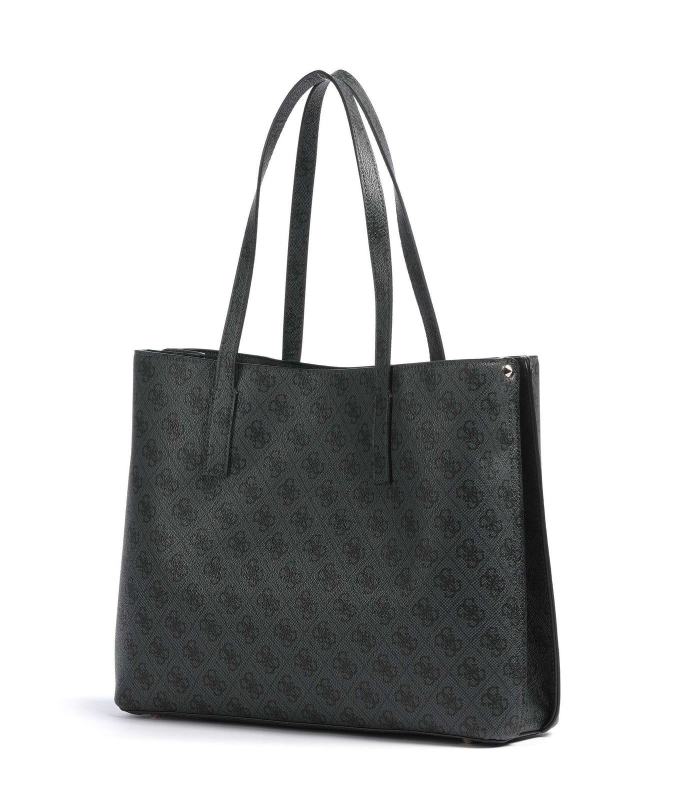 Guess Meridian Tote bag coal logo