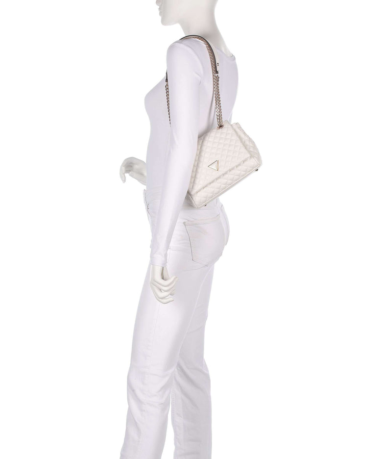 Guess Everlee Shoulder bag offwhite
