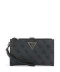 Guess Laurel Wallet coal logo