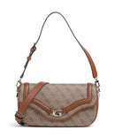Guess Dea Shoulder bag latte logo