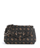 Guess Silia Sac porté épaule espresso logo