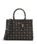 Guess Silia Borsa a mano espresso logo