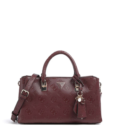 Guess Tisha Sac à main wine logo