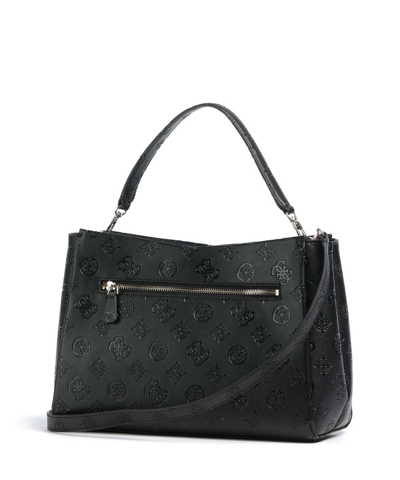 Guess Tisha Shoulder bag black logo