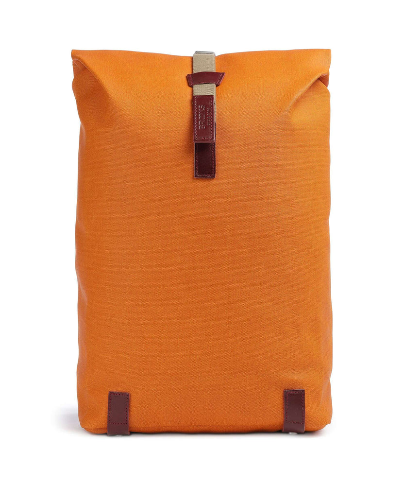 Brooks England Pickwick Cotton Canvas Large Rolltop backpack goosebeak