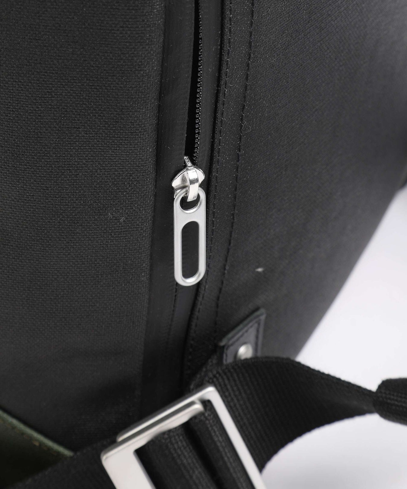 Brooks England Pickwick Patchwork Large Rolltop backpack black/forest