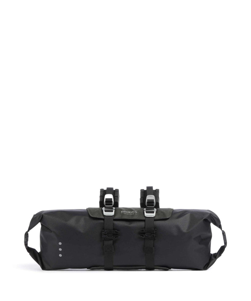 Brooks England Scape Roll Handlebar bag mud green