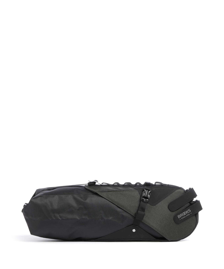 Brooks England Scape Saddle Bag bike pannier mud green