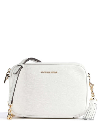 Michael Kors Jet Set Umhängetasche optic white