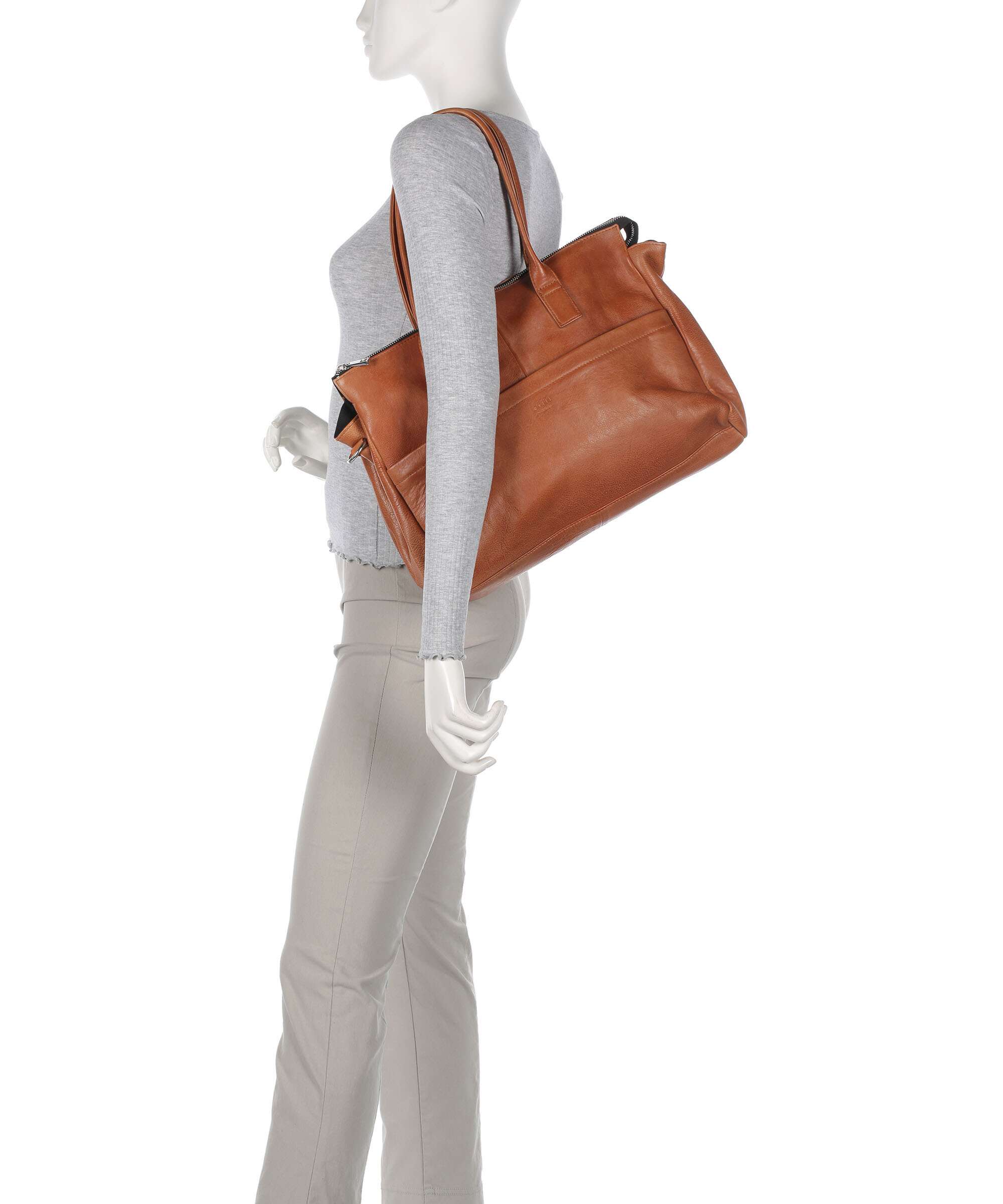Still Nordic Anouk Tote bag vintage cognac
