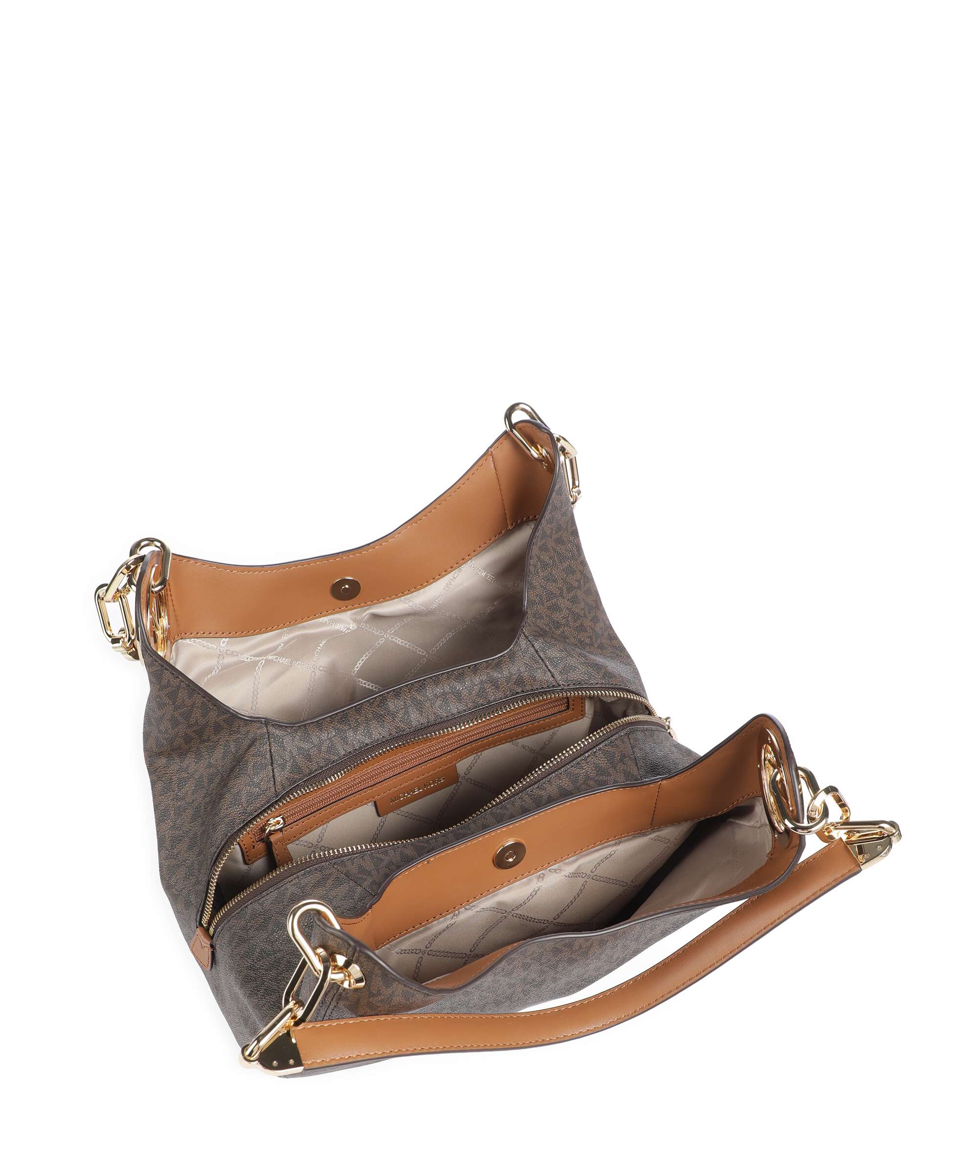 Michael Kors Lillie Hobo bag brown/acorn