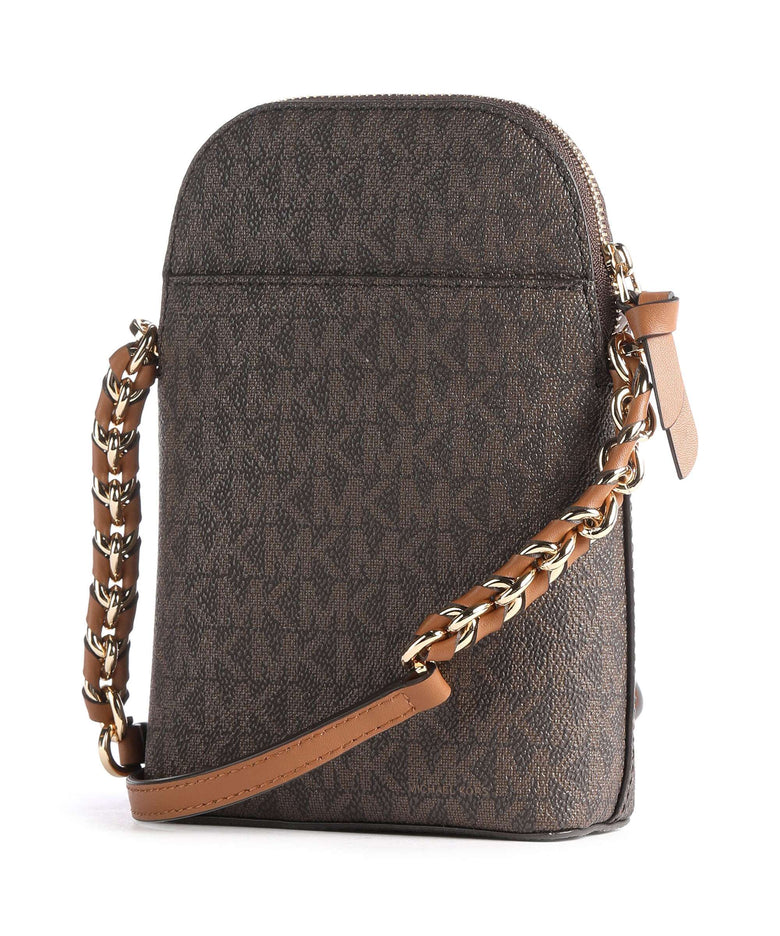 Michael Kors Jet Set Charm Phone bag brown/acorn