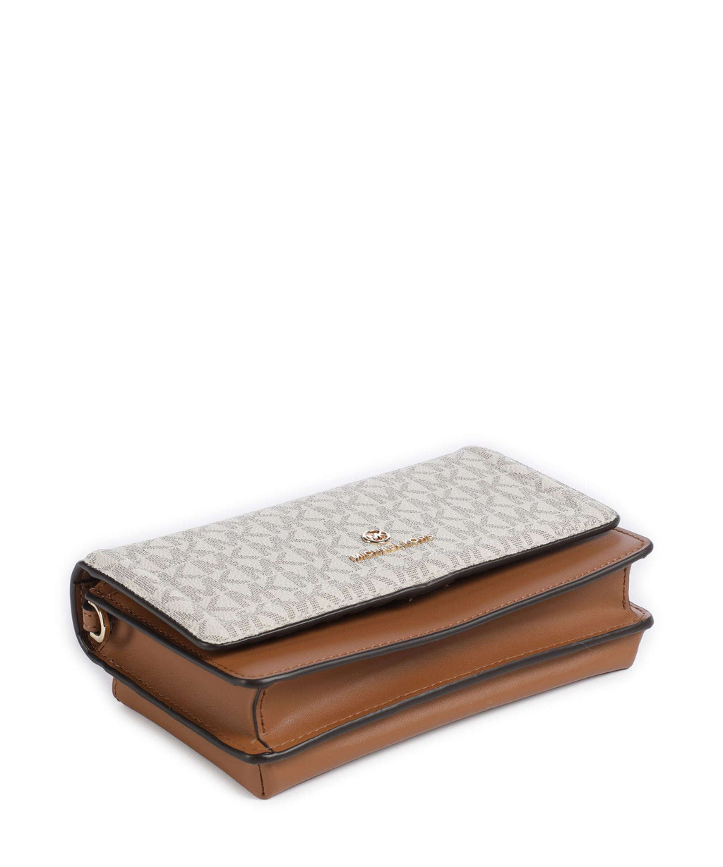 Michael Kors Jet Set Charm Crossbody bag vanilla/acorn