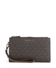 Michael Kors Jet Set Portefeuille brown