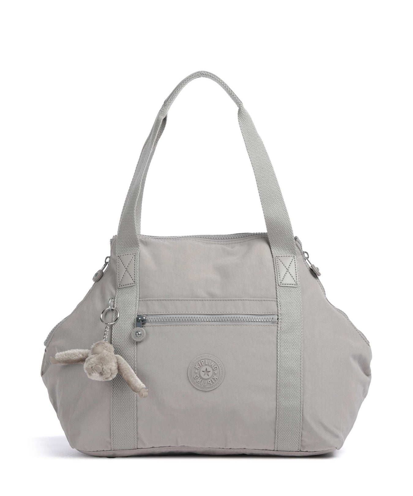 Kipling Basic Art Handbag grey gris
