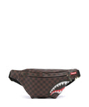 Sprayground Sharks in Paris Blur Marsupio brown/black