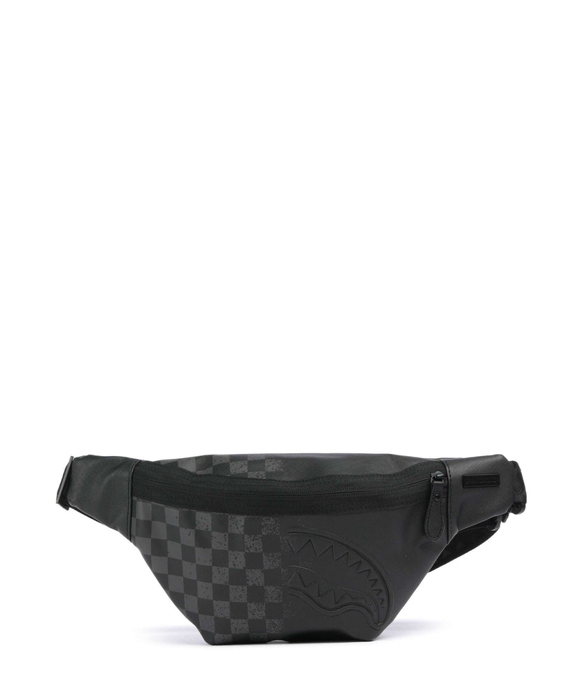 Sprayground Half Spritz Fanny pack black/grey