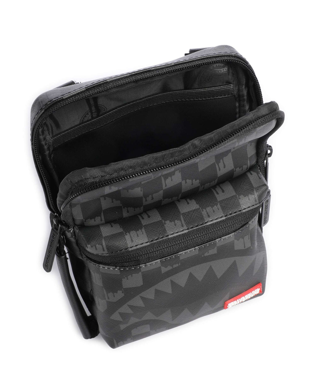 Sprayground Hangover Drip Crossbody bag black/grey