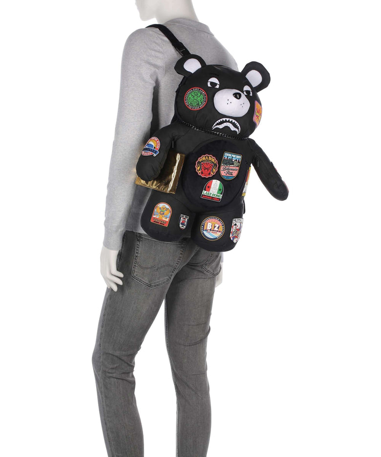 Sprayground Global Mogul Billionaire Teddy Bear Backpack multicolour