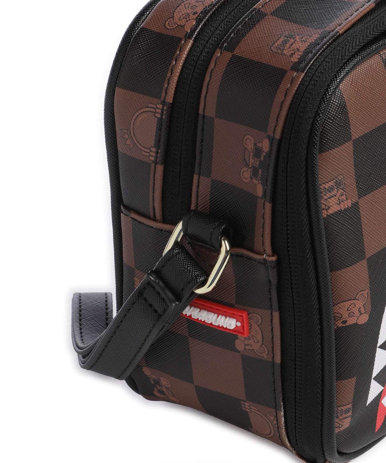 Sprayground Peeking Character Check Toiletry bag multicolour