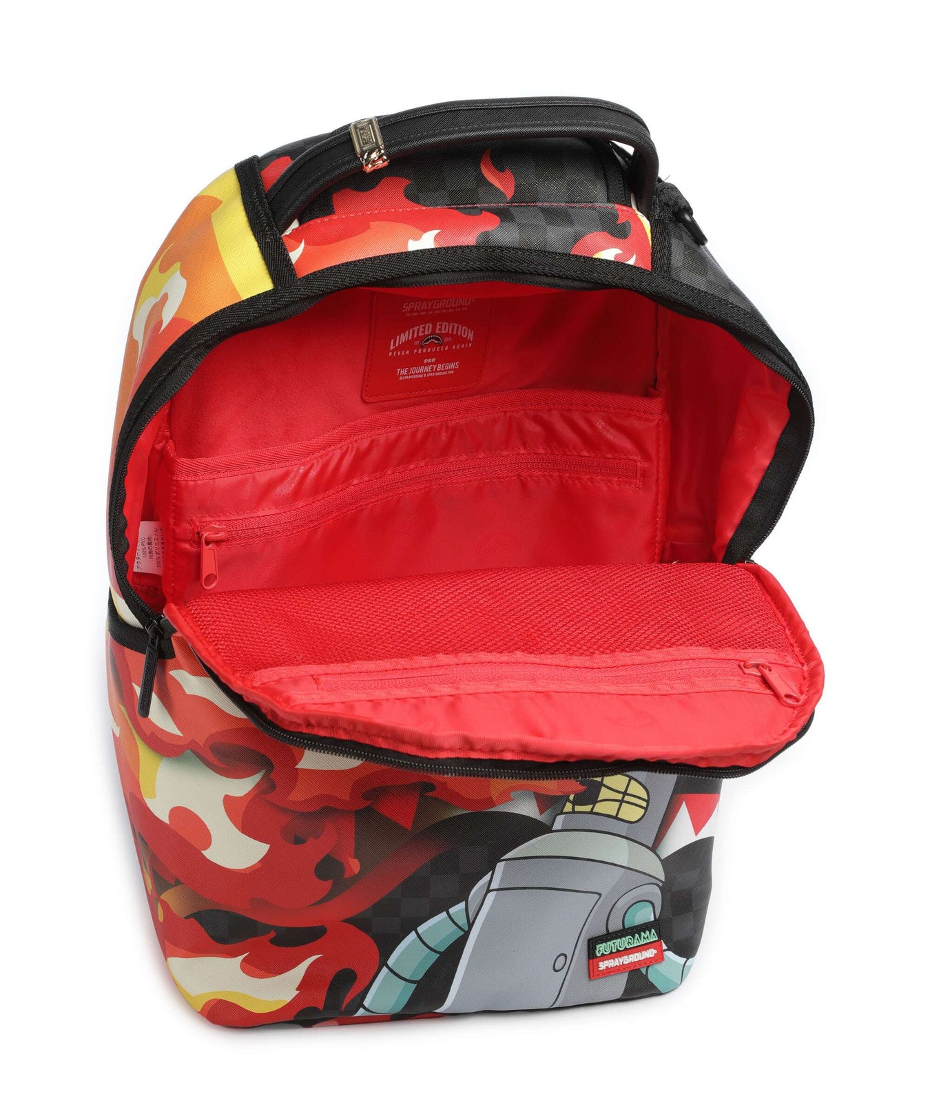 Sprayground Bender Fire Drama Backpack multicolour
