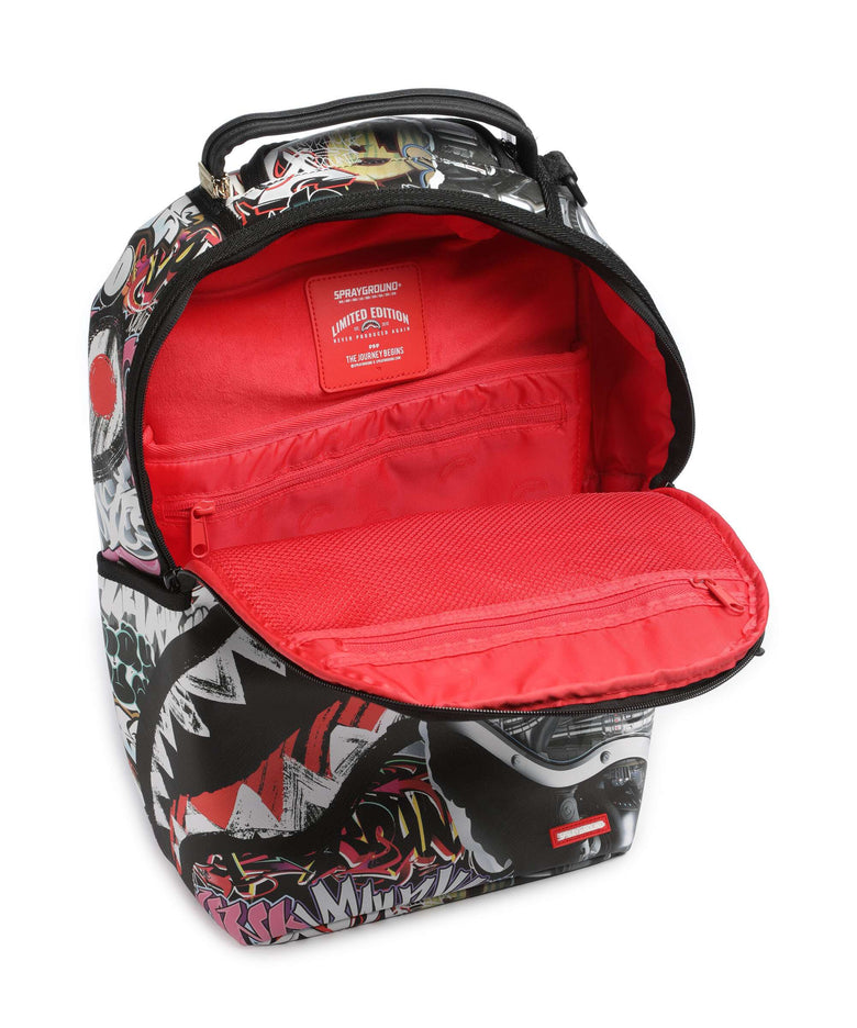 Sprayground Split Cybershark Backpack multicolour