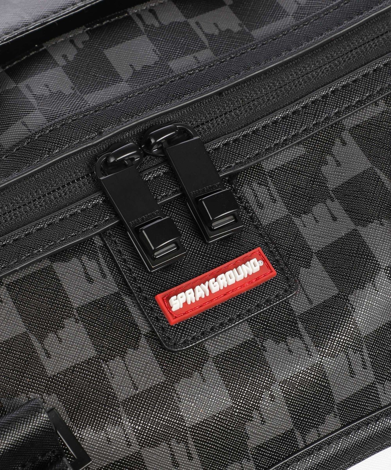 Sprayground Dripping Sharks in Paris Weekend bag black