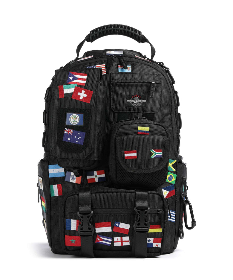 Sprayground James Flags Backpack black