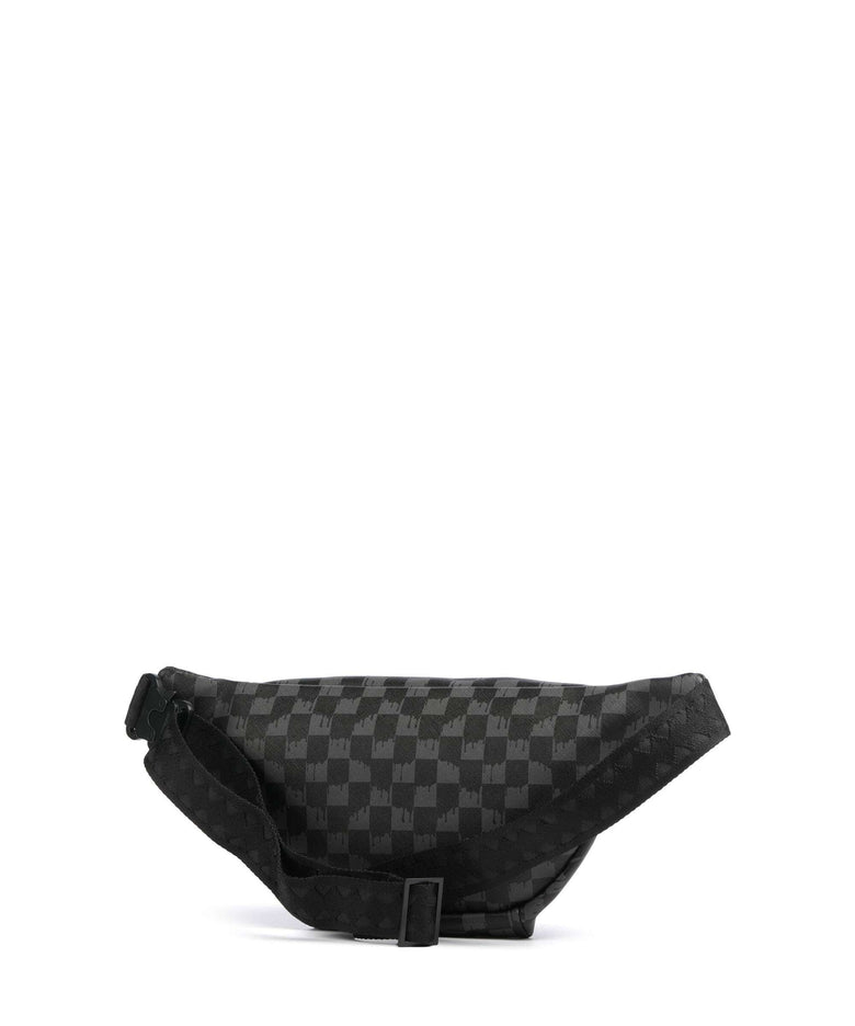 Sprayground Dripping Sharks in Paris Fanny pack black