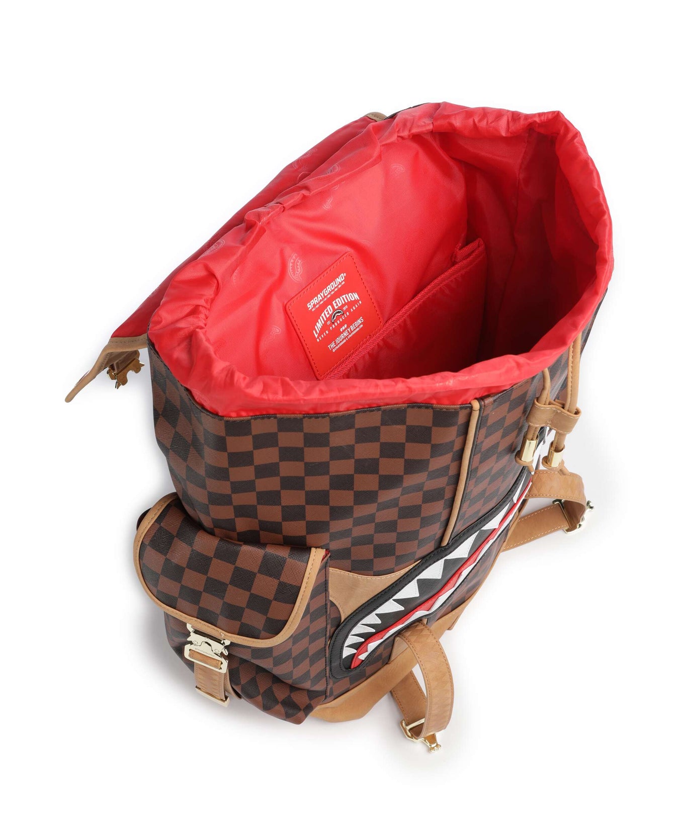 Sprayground Hennyville Monte Carlo Backpack brown