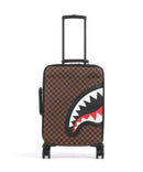 Sprayground Sawtooth Sharks in Paris 4-Rollen Trolley brown
