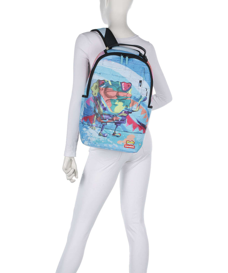 Sprayground Painted Spongebob Backpack multicolour