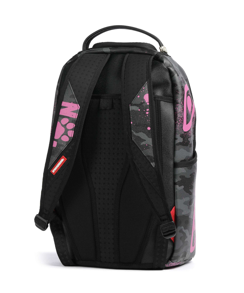 Sprayground Snoopy Pink Stencil Backpack multicolour