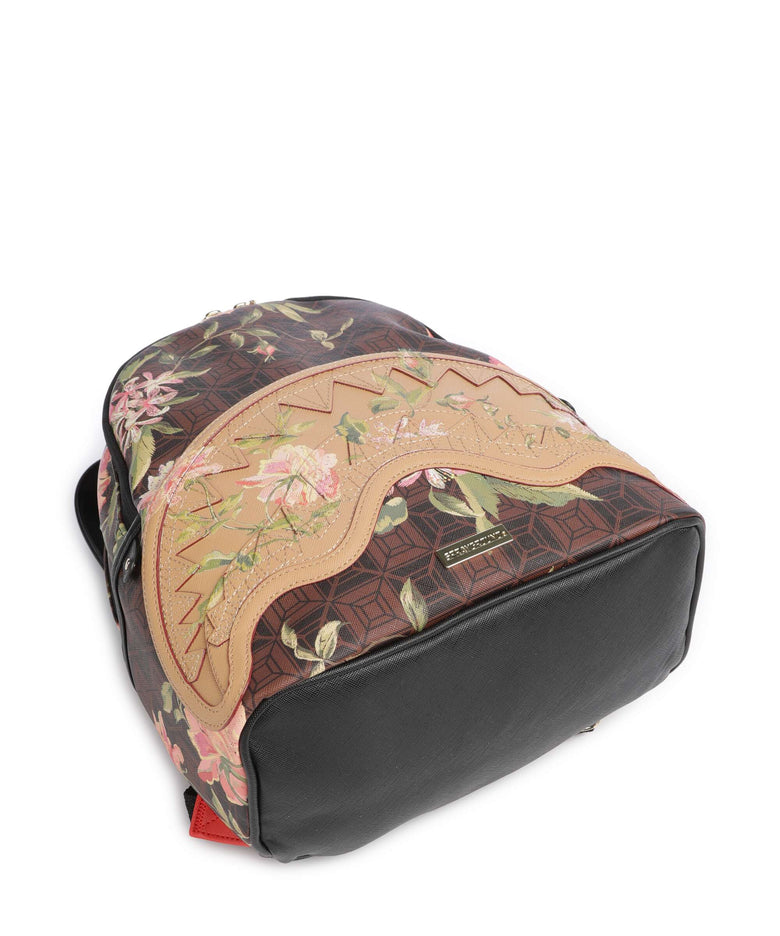 Sprayground AI Henny Floral Backpack brown