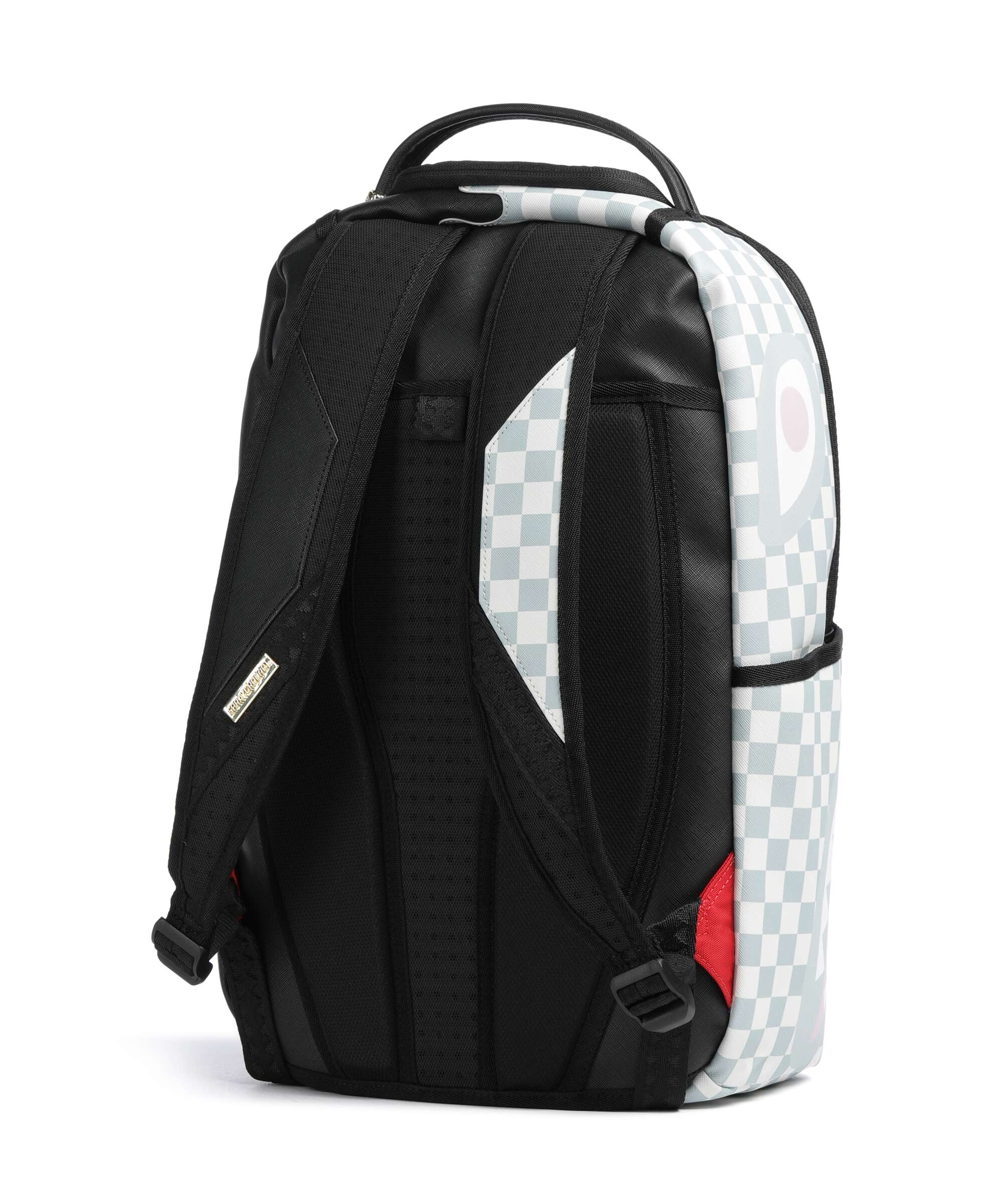 Sprayground Cream Check Side Drip Backpack multicolour