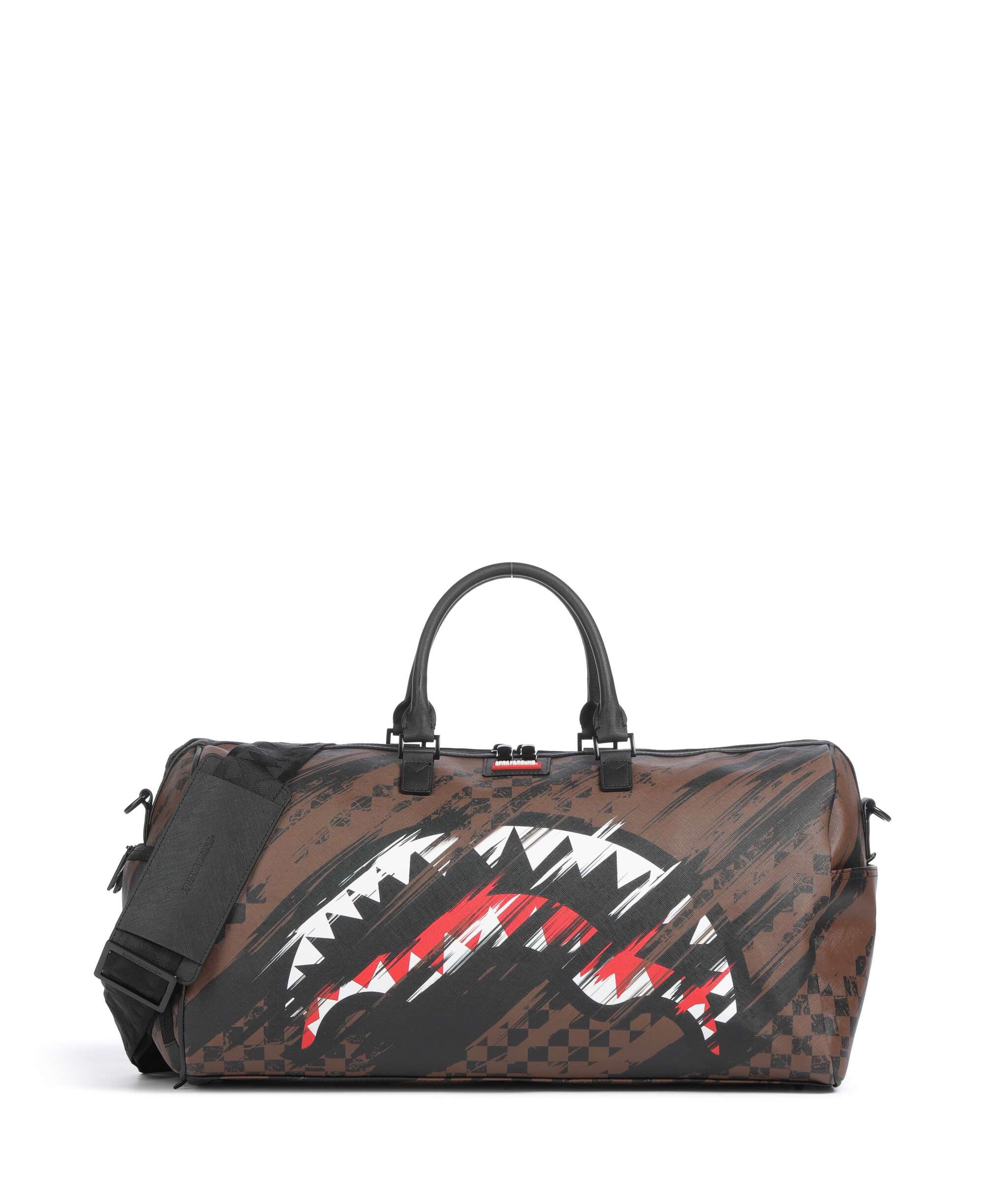 Sprayground Smeared Grunge Weekend bag brown
