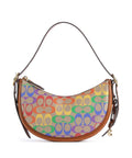 Coach Luna Shoulder bag rainbow signature