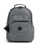 Kipling Basic Seoul Zaino signature print