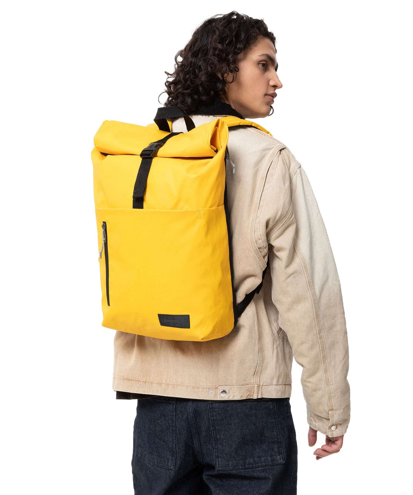 Eastpak Tarp Up Roll Rolltop backpack tarp yolk