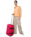 Eastpak Transit'R S Travel bag with wheels strawberry pink