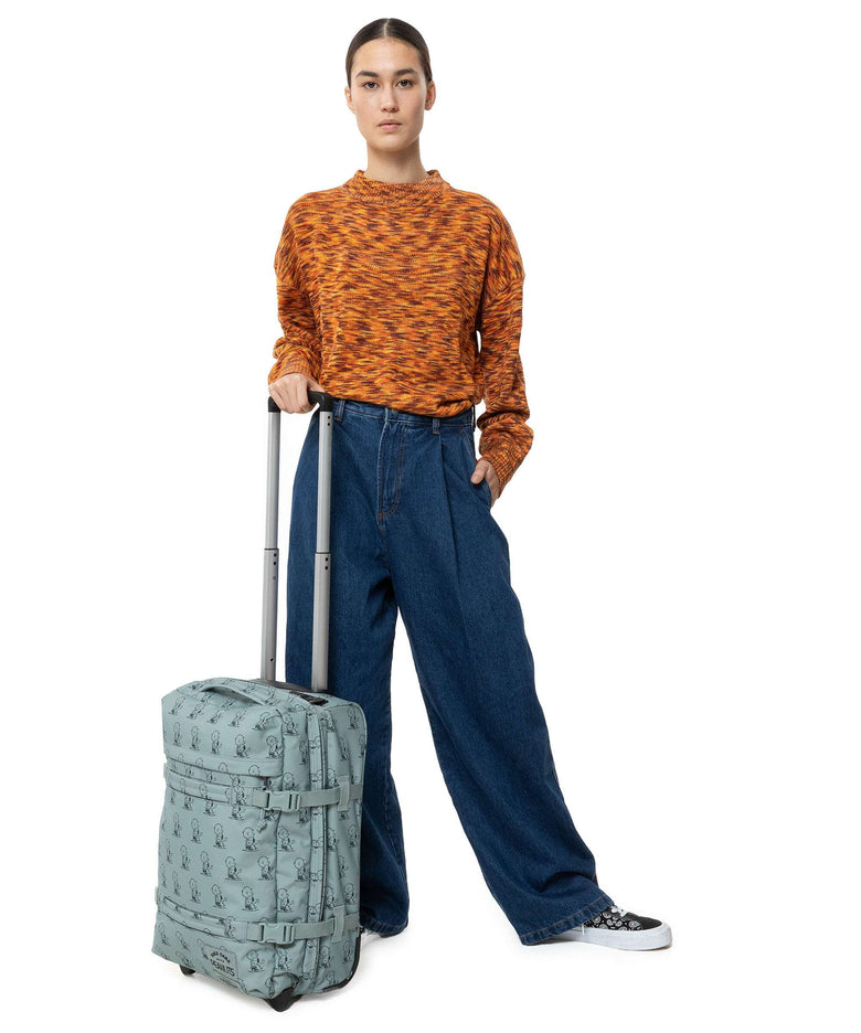 Eastpak Transit'R S Travel bag with wheels peanuts mint
