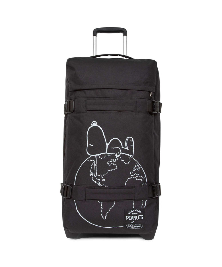 Eastpak Transit'R M Travel bag with wheels peanuts placed
